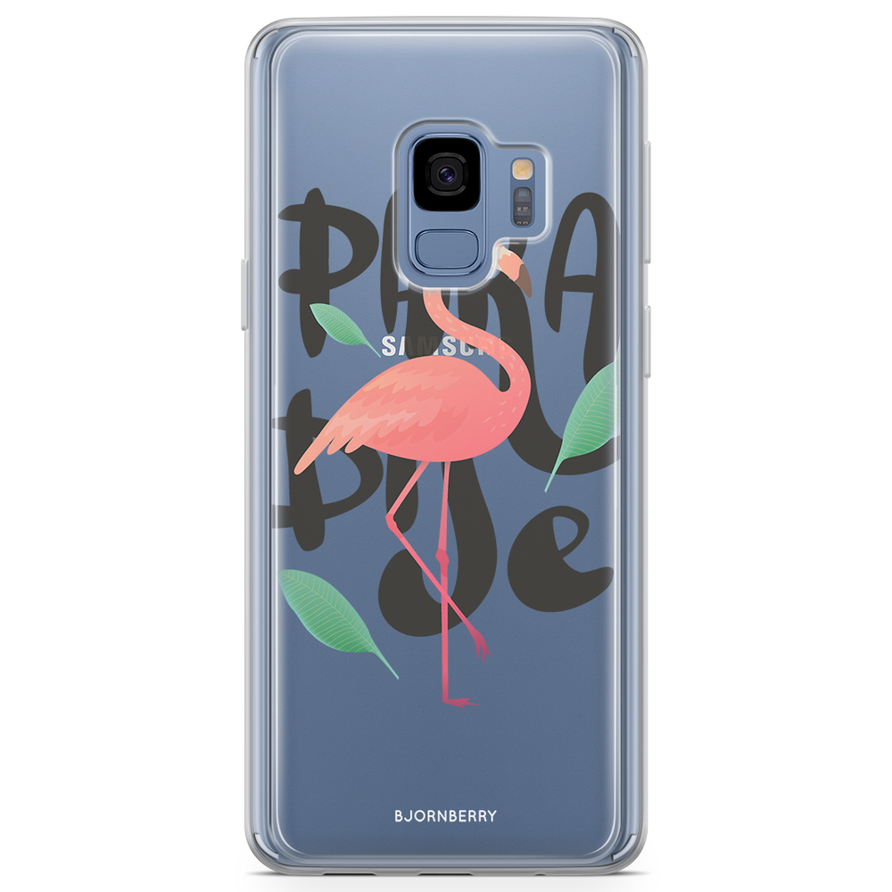 Samsung Galaxy S9 Fashion Case - Paradise Flamingo
