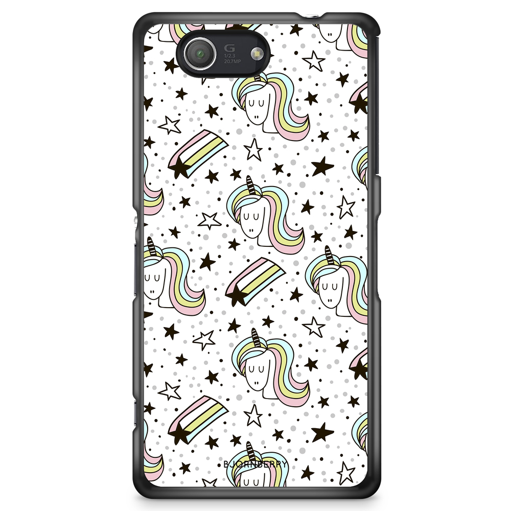 Sony Xperia Z3 Compact Case - Unicorn Pattern