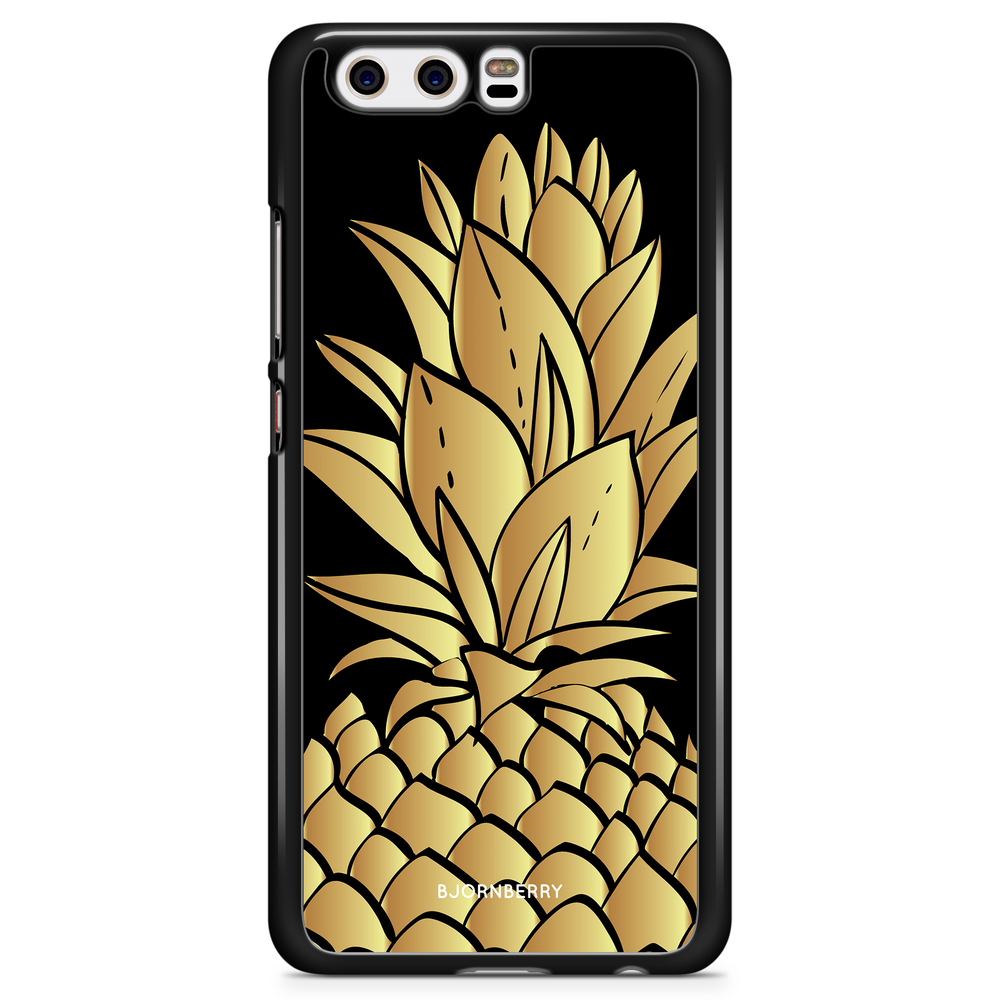Huawei P10 Plus Case - Gold Pineapple