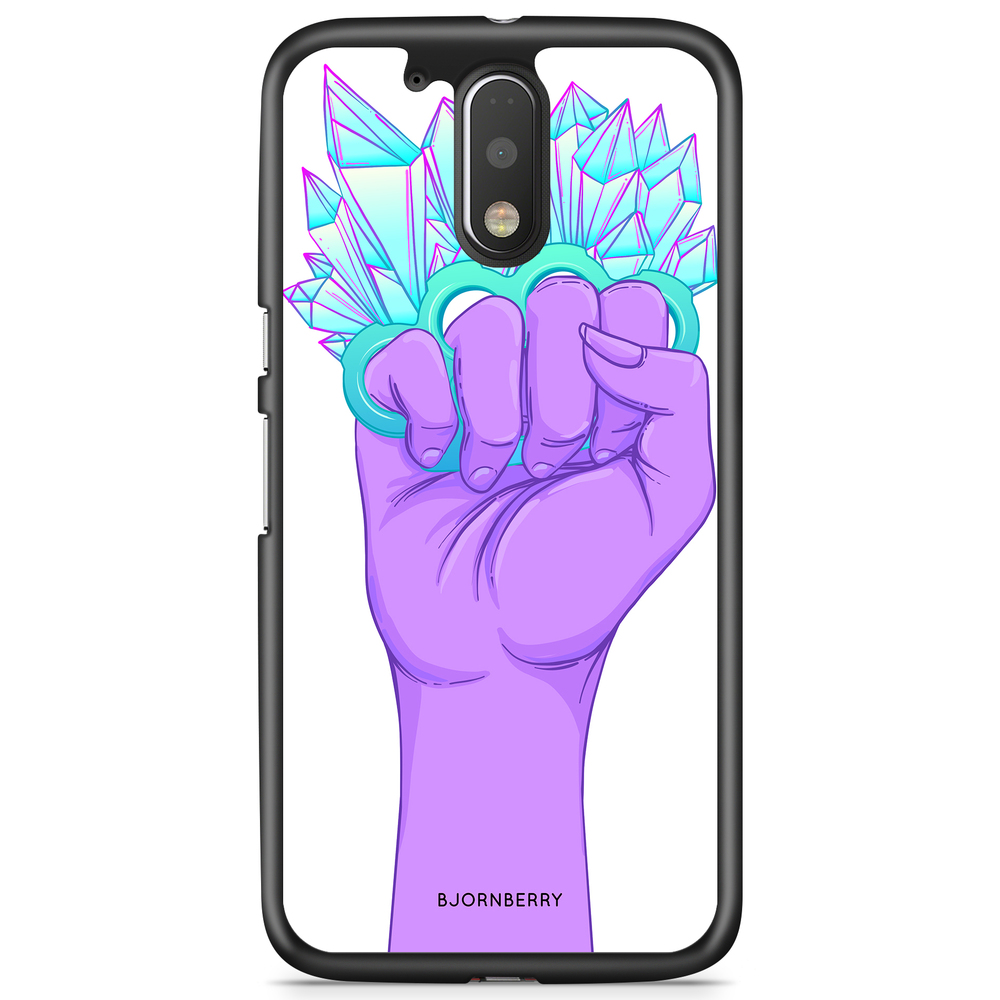 Moto G4/G4 Plus Case - Crystal Knuckles