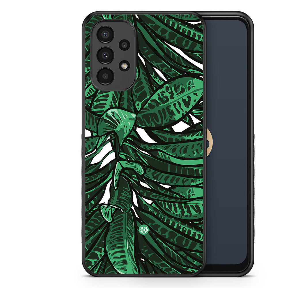 Samsung Galaxy A13 Case - Tropical leaves