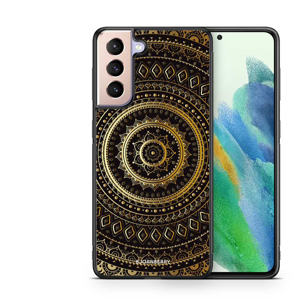 Samsung Galaxy S21 FE 5G Case - Gold Mandala