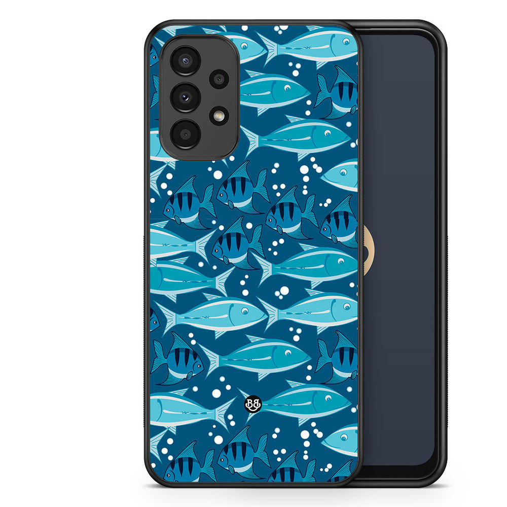 Samsung Galaxy A13 Case - Fish Pattern