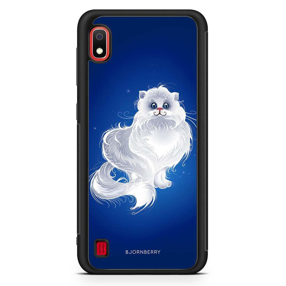 Samsung Galaxy A10 Case - White Cat