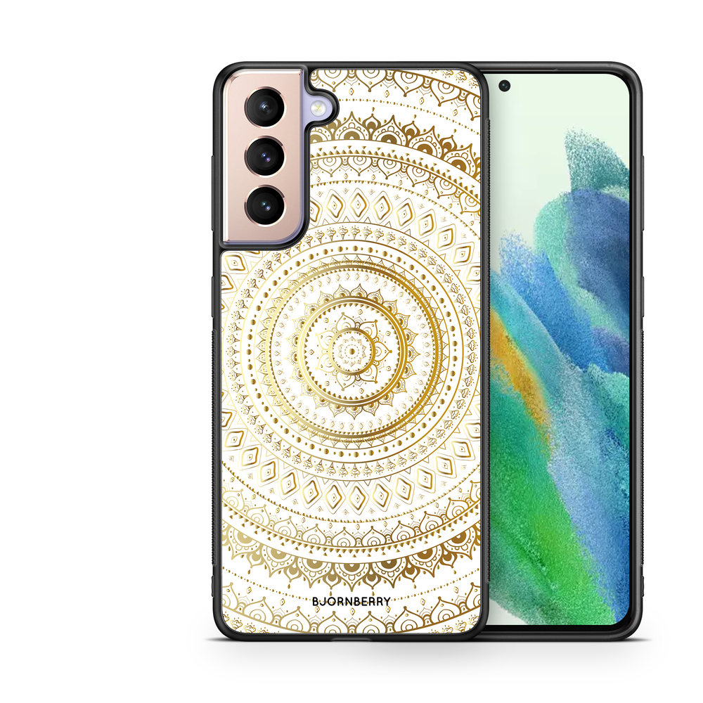 Samsung Galaxy S21 FE 5G Case - Gold Mandala