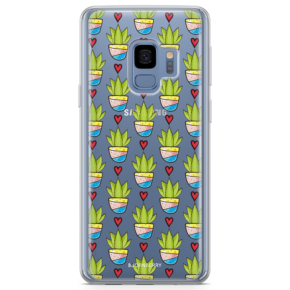 Samsung Galaxy S9 Fashion Case - Cactus Pattern