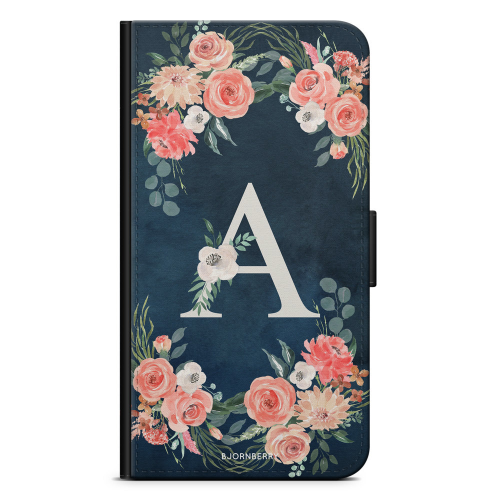 Samsung Galaxy A40 (2019) Plånboksfodral - Monogram A | Mobilskal & Mobilfodral BJORNBERRY