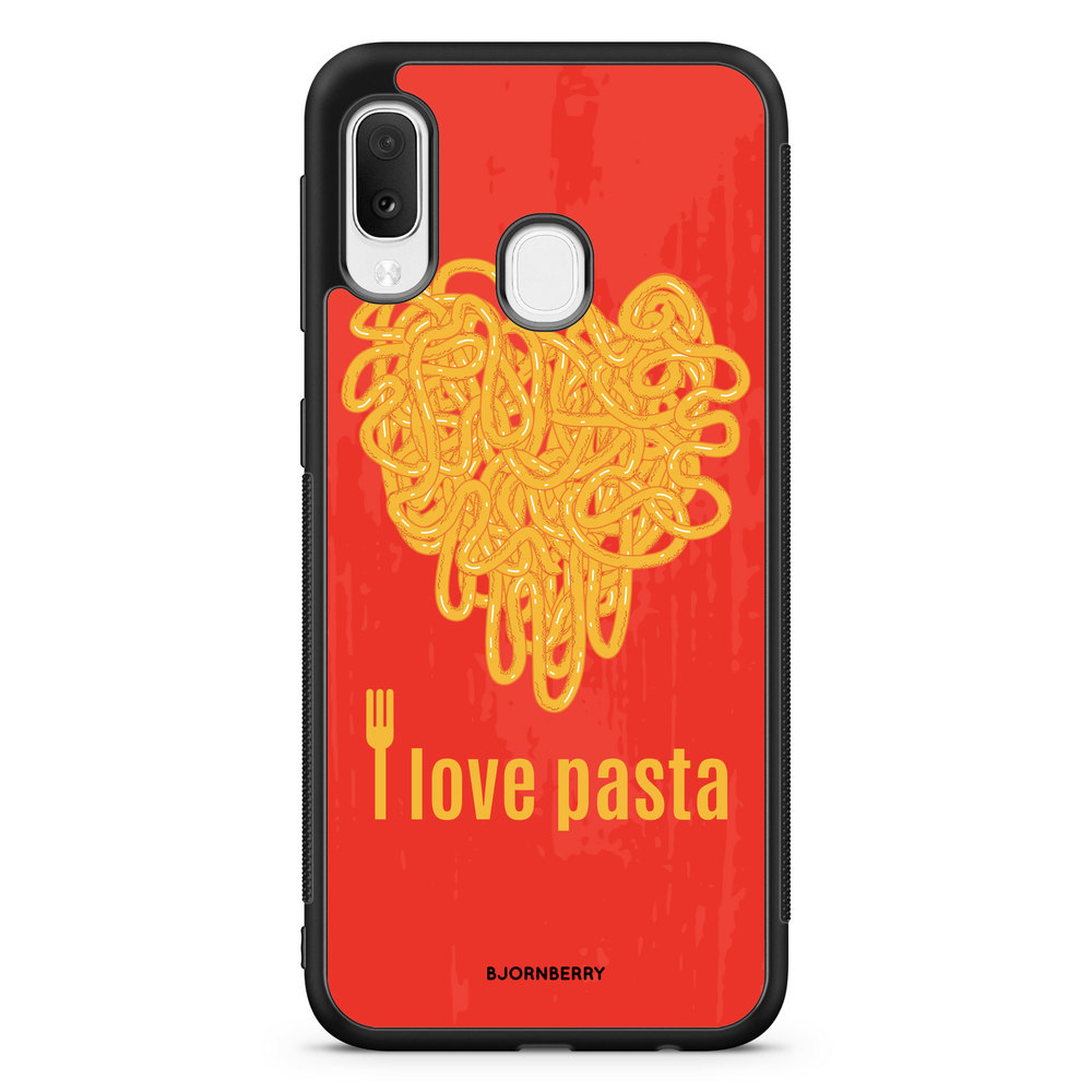 Samsung Galaxy A20e Case - I love pasta