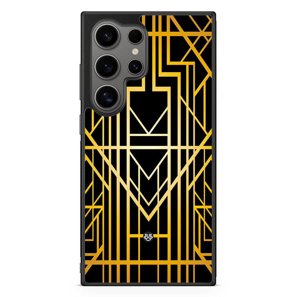 Samsung Galaxy S24 Ultra Case - Golden pattern