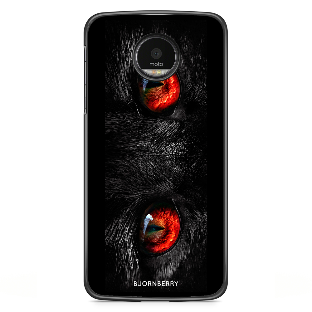 Motorola Moto G5S Plus Case - Red Cat Eyes
