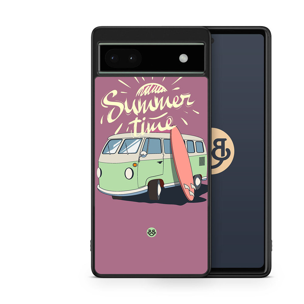 Google Pixel 6a Case - Summer Van