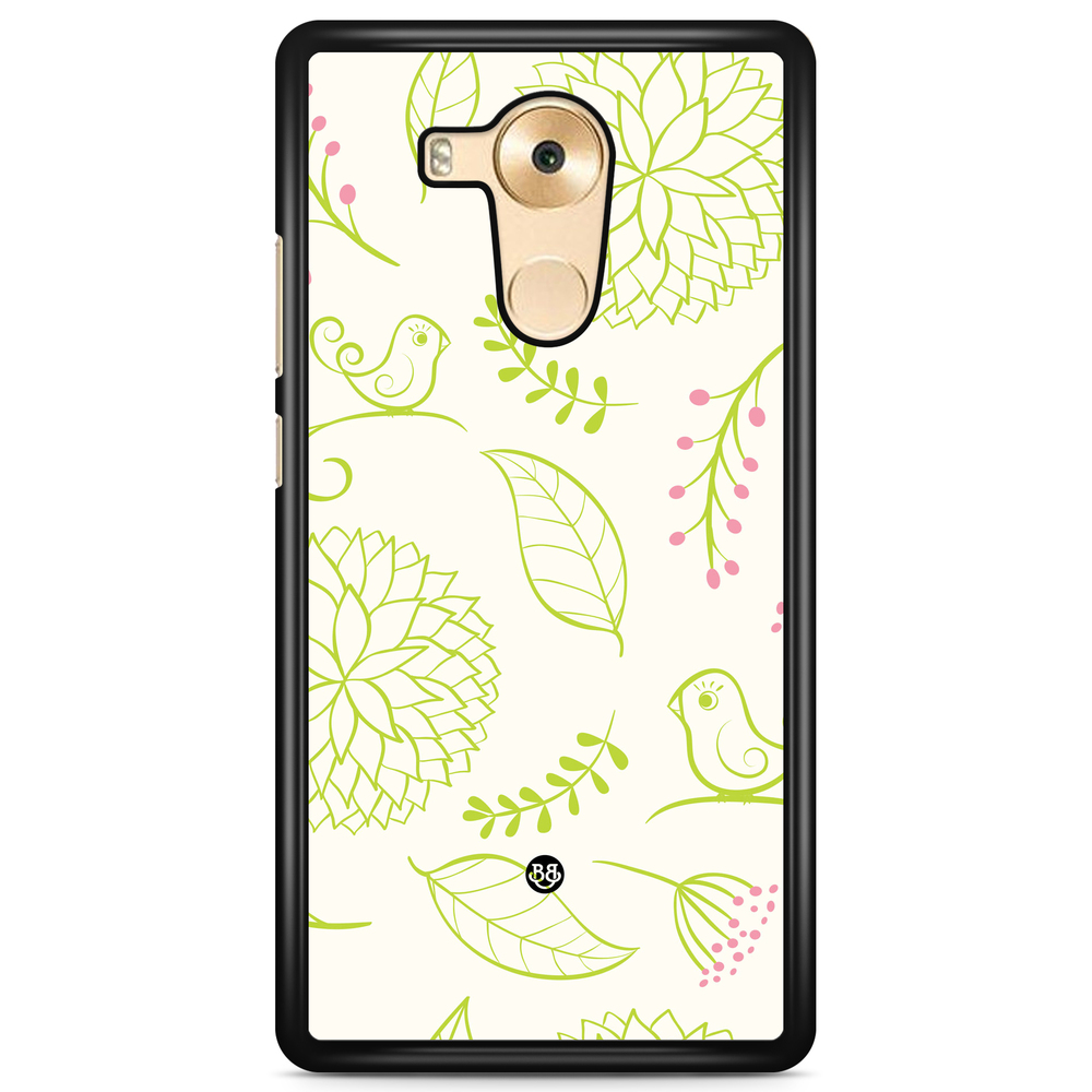 Huawei Mate 9 Case - Green Floral