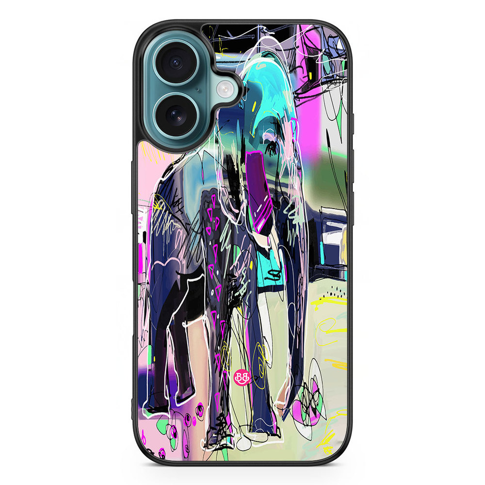 iPhone 16 Case - Abstract Elephant