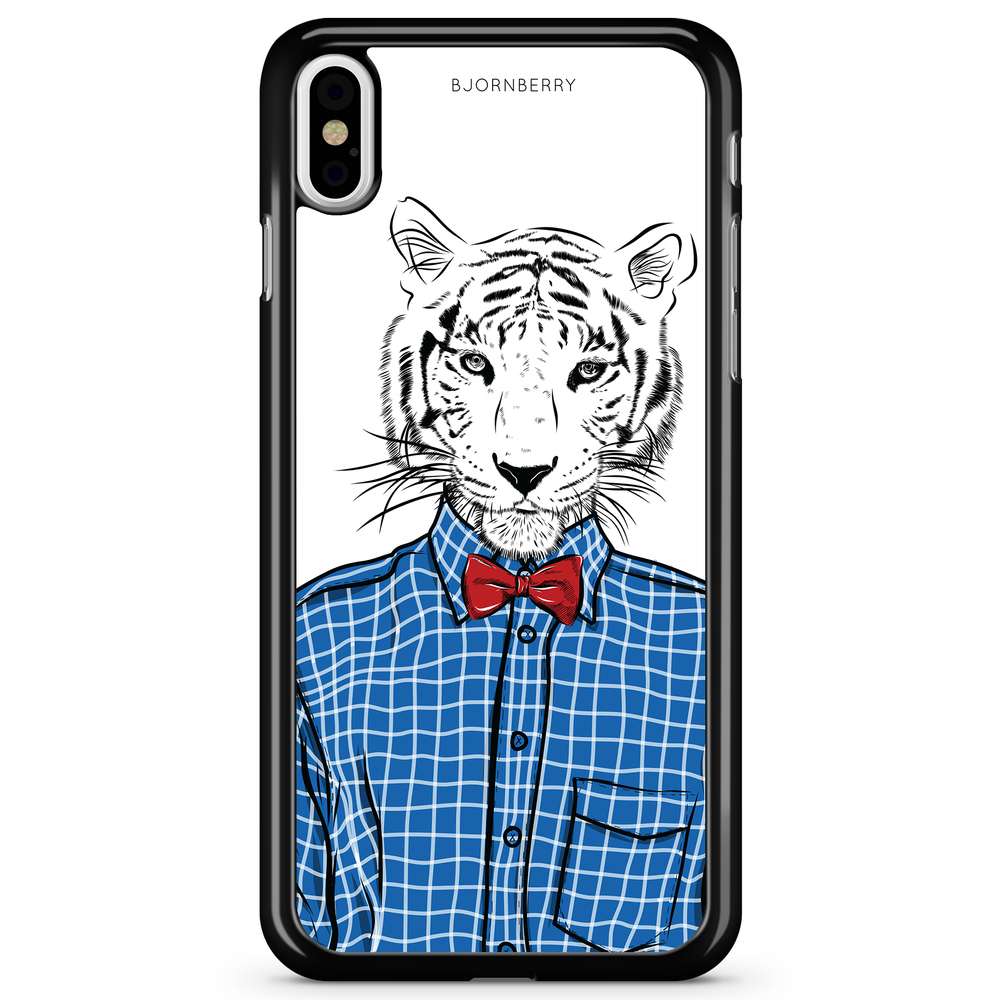 iPhone X / XS Case - Hipster Tiger