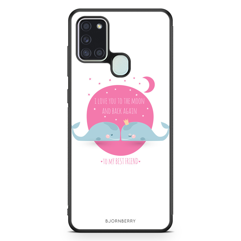 Samsung Galaxy A21s Case - Love You To The Moon