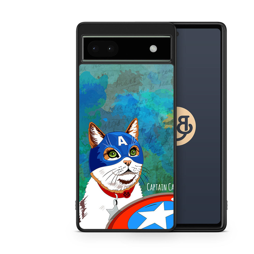 Google Pixel 6a Case - Captain Cat