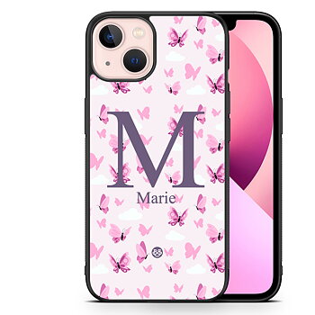 iPhone 13 Custom Skal - AWAKEN - Butterfly Pink