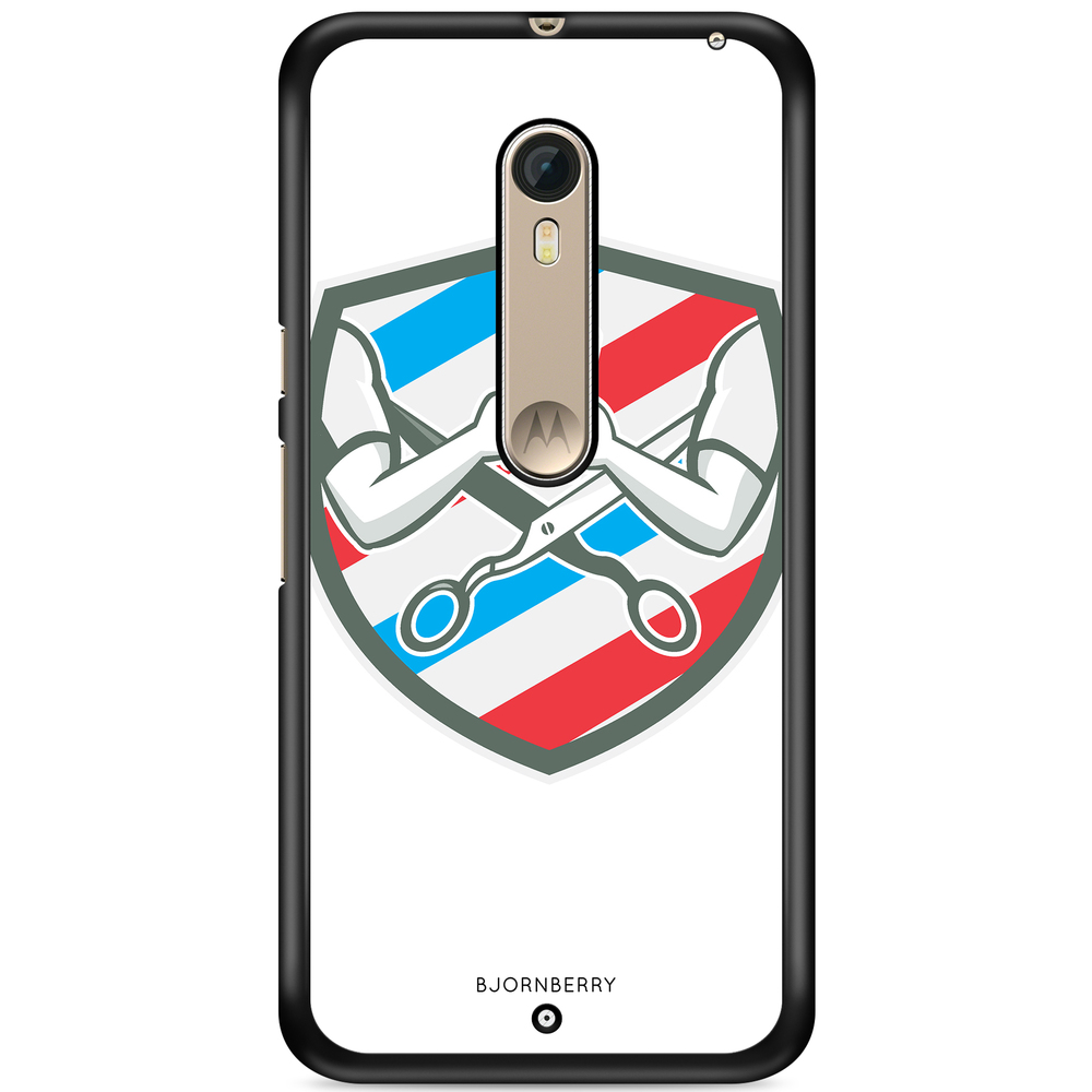Moto X Style Case - Barber Logo