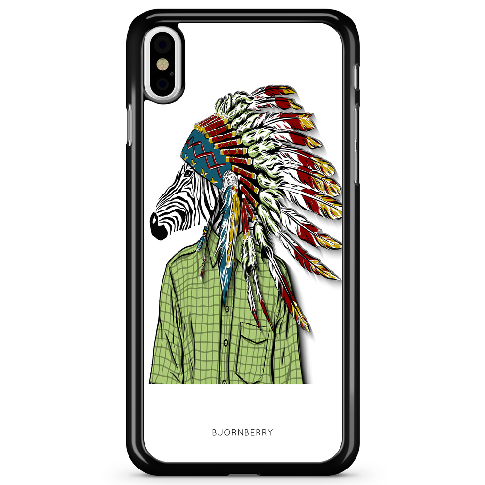 iPhone X / XS Case - Hipster Zebra