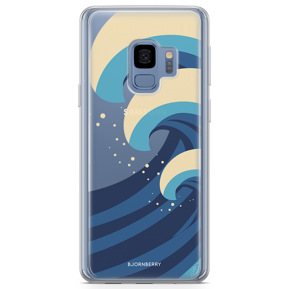Samsung Galaxy S9 Fashion Case - Waves