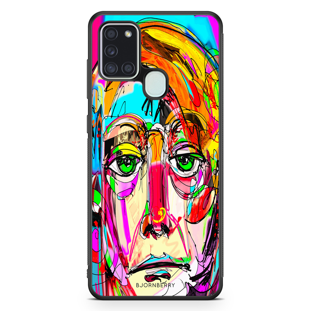Samsung Galaxy A21s Case - Abstract Portrait