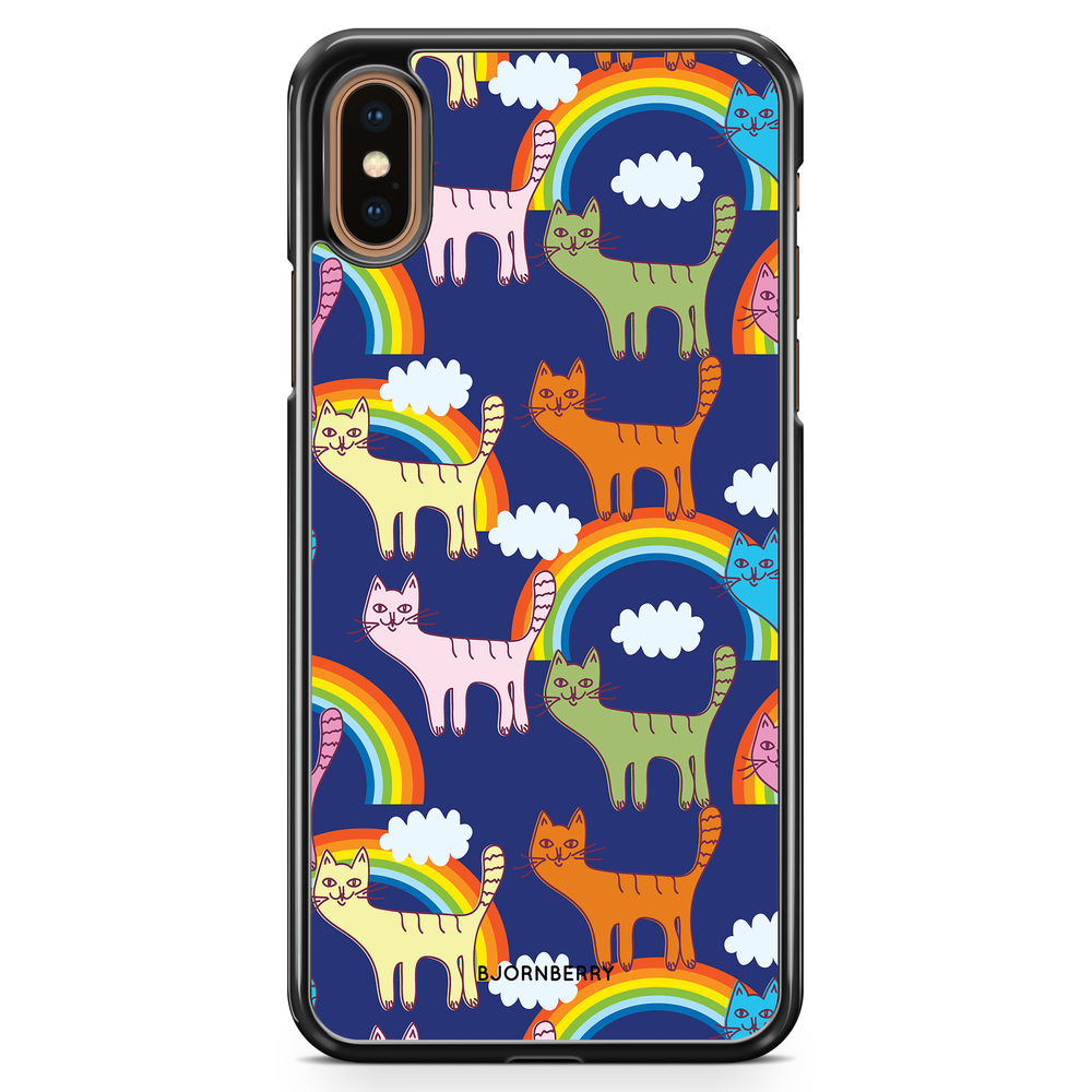iPhone XS Max Case - Cats & Rainbows