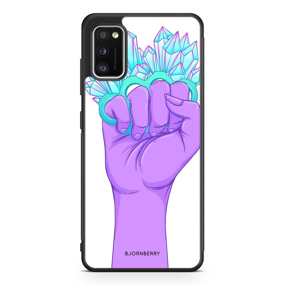 Samsung Galaxy A41 Case - Crystal Knuckles