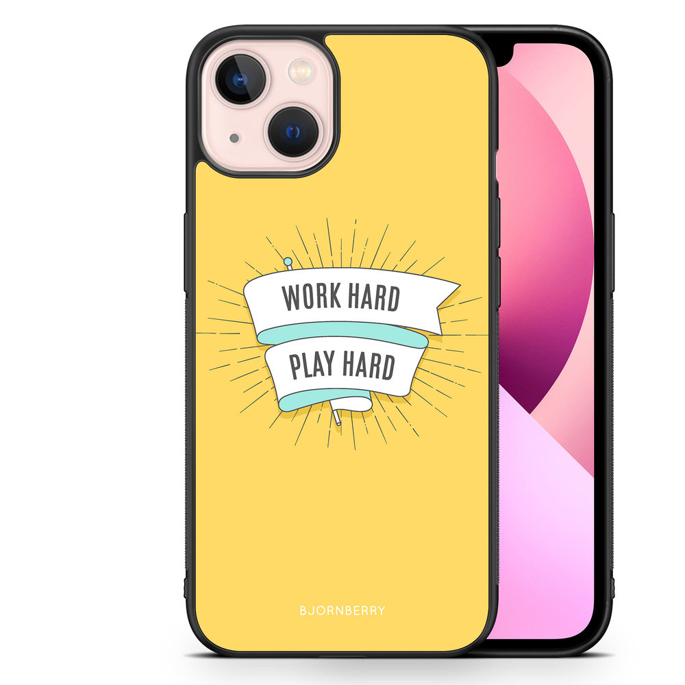 iPhone 13 Case - Work hard play hard