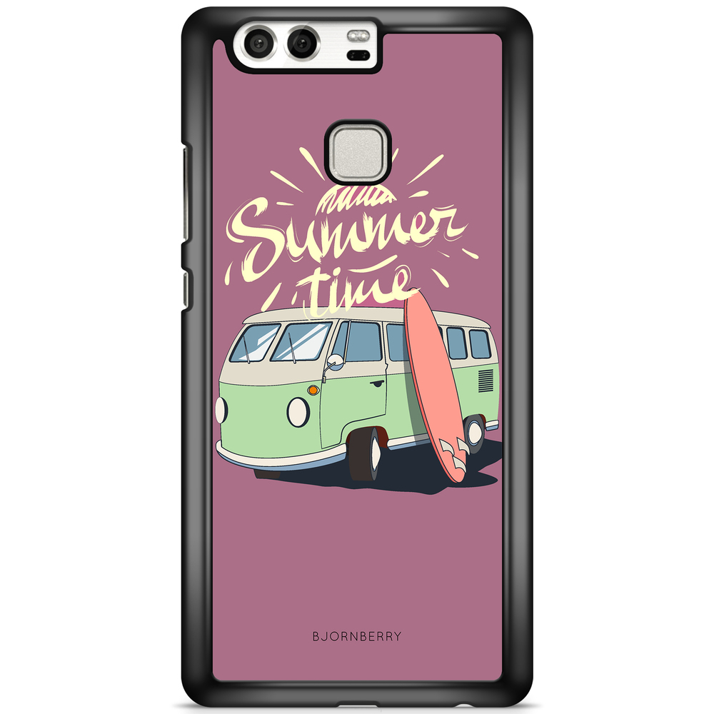 Huawei P9 Case - Summer Van (Pink)