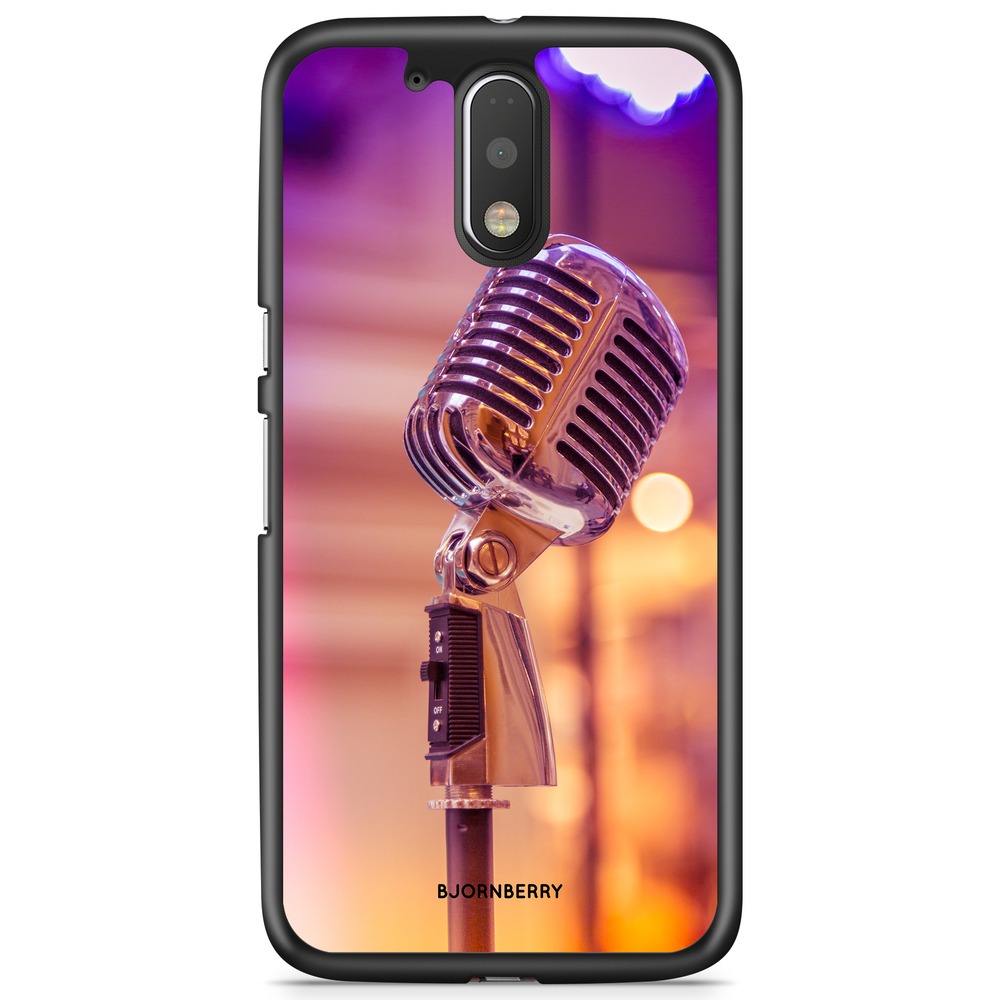 Moto G4/G4 Plus Case - Old Microphone