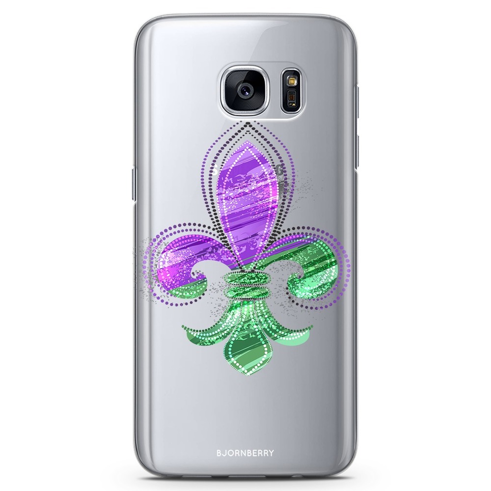 Samsung Galaxy S7 TPU Case - Heraldic lily