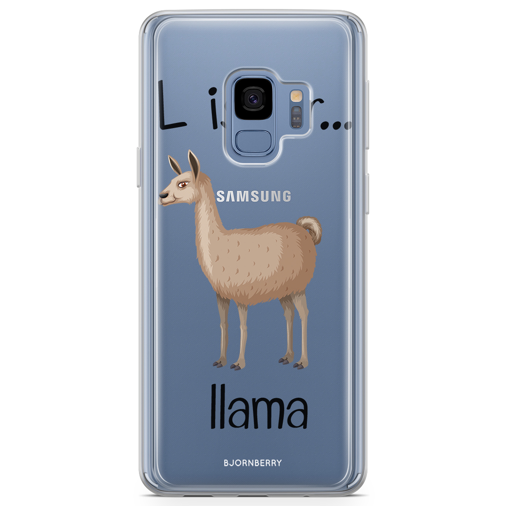 Samsung Galaxy S9 Fashion Case - L is for Lama
