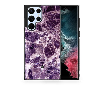 Samsung Galaxy S22 Ultra 5G Case - Purple Marble