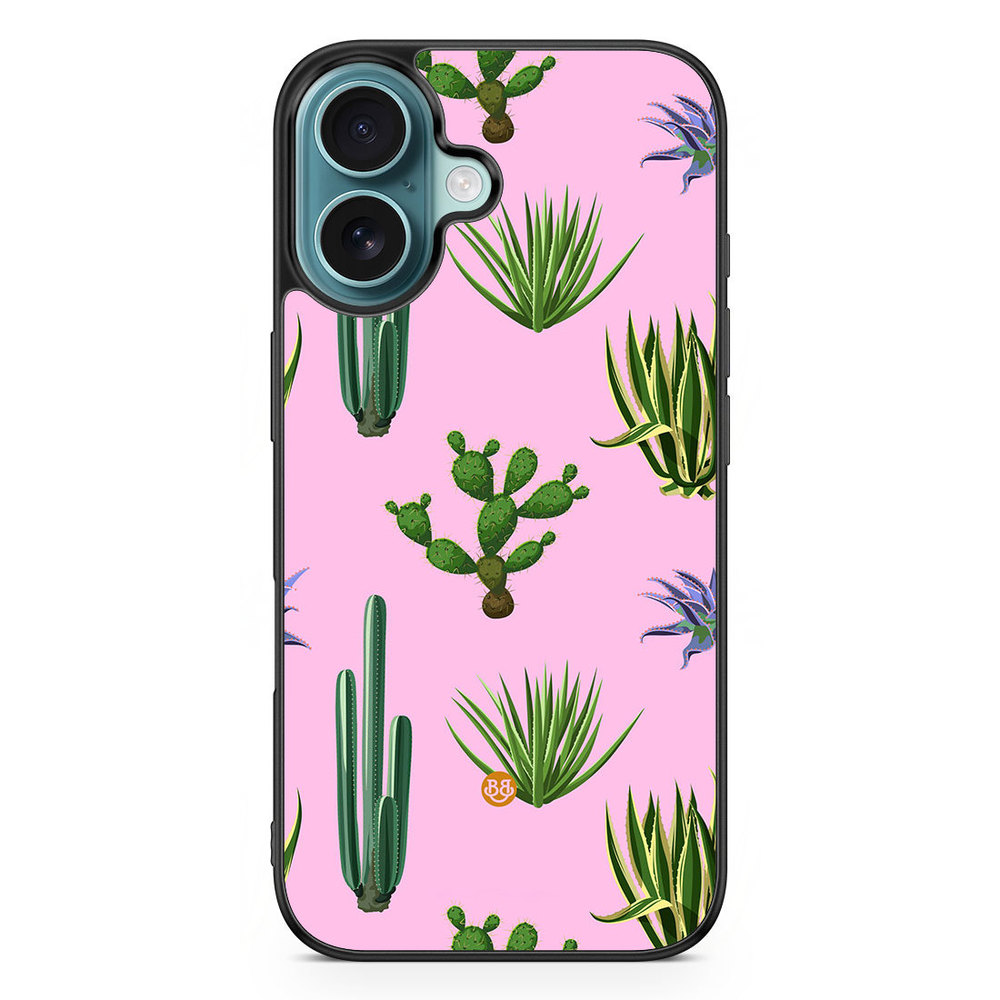 iPhone 16 Case - Cactus Pattern