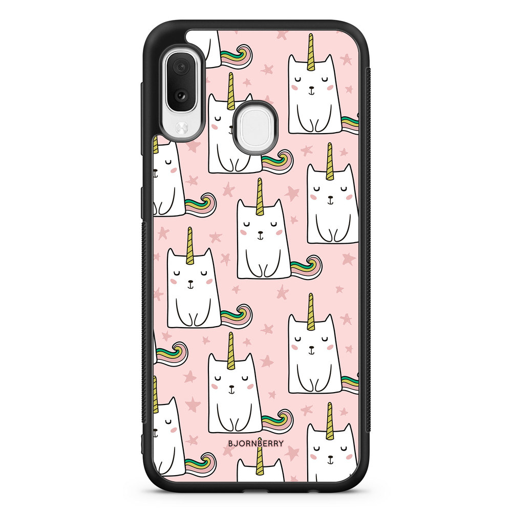 Samsung Galaxy A20e Case - Cat Unicorn
