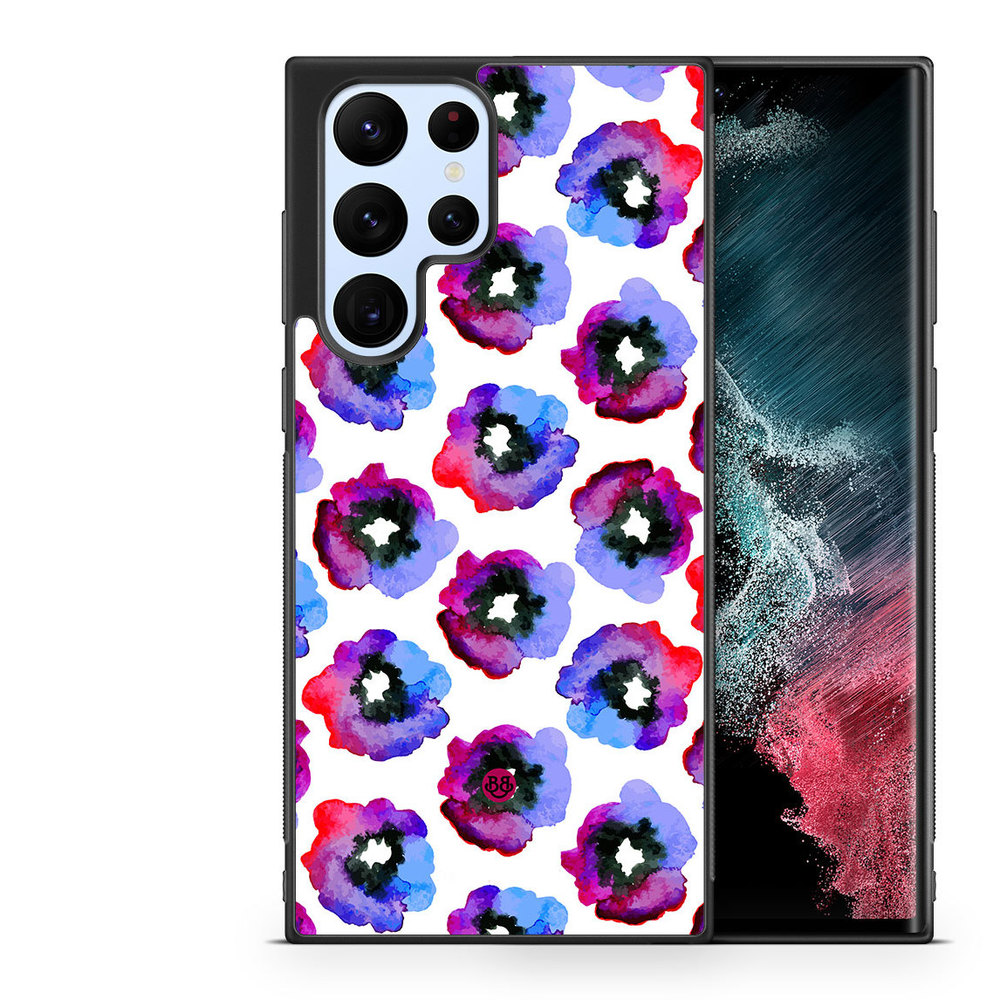 Samsung Galaxy S22 Ultra 5G Case - Violet Flowers