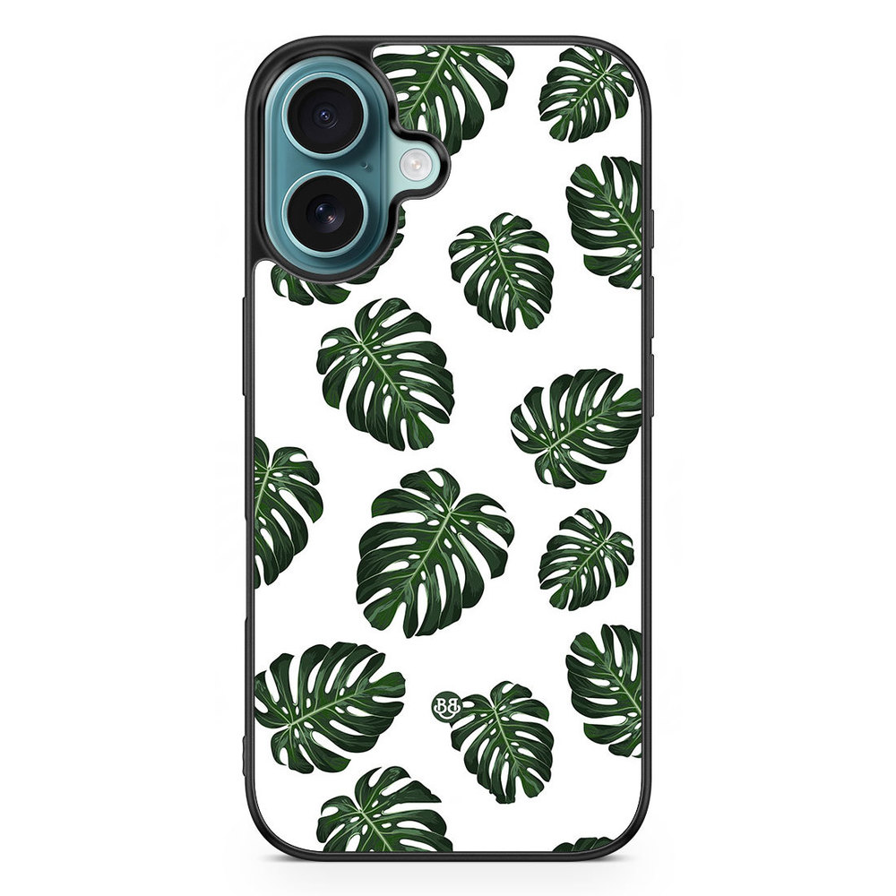 iPhone 16 Case - Monstera Pattern