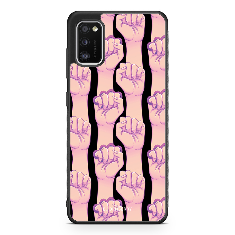 Samsung Galaxy A41 Case - Hand Pattern