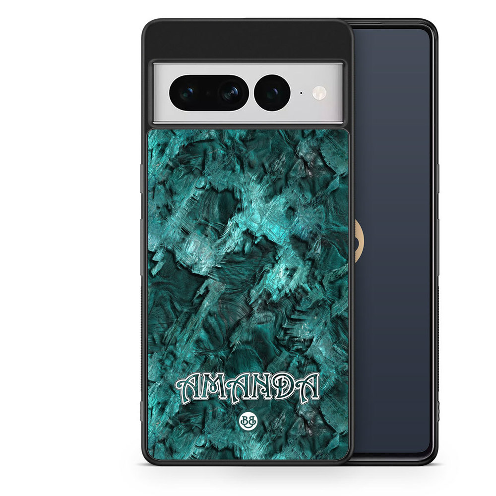 Google Pixel 7 Pro Custom Case - Green Name