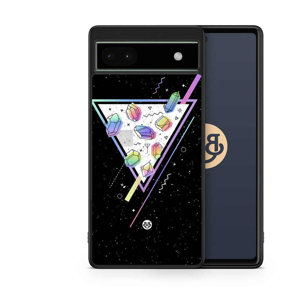 Google Pixel 6a Case - Space Triangle