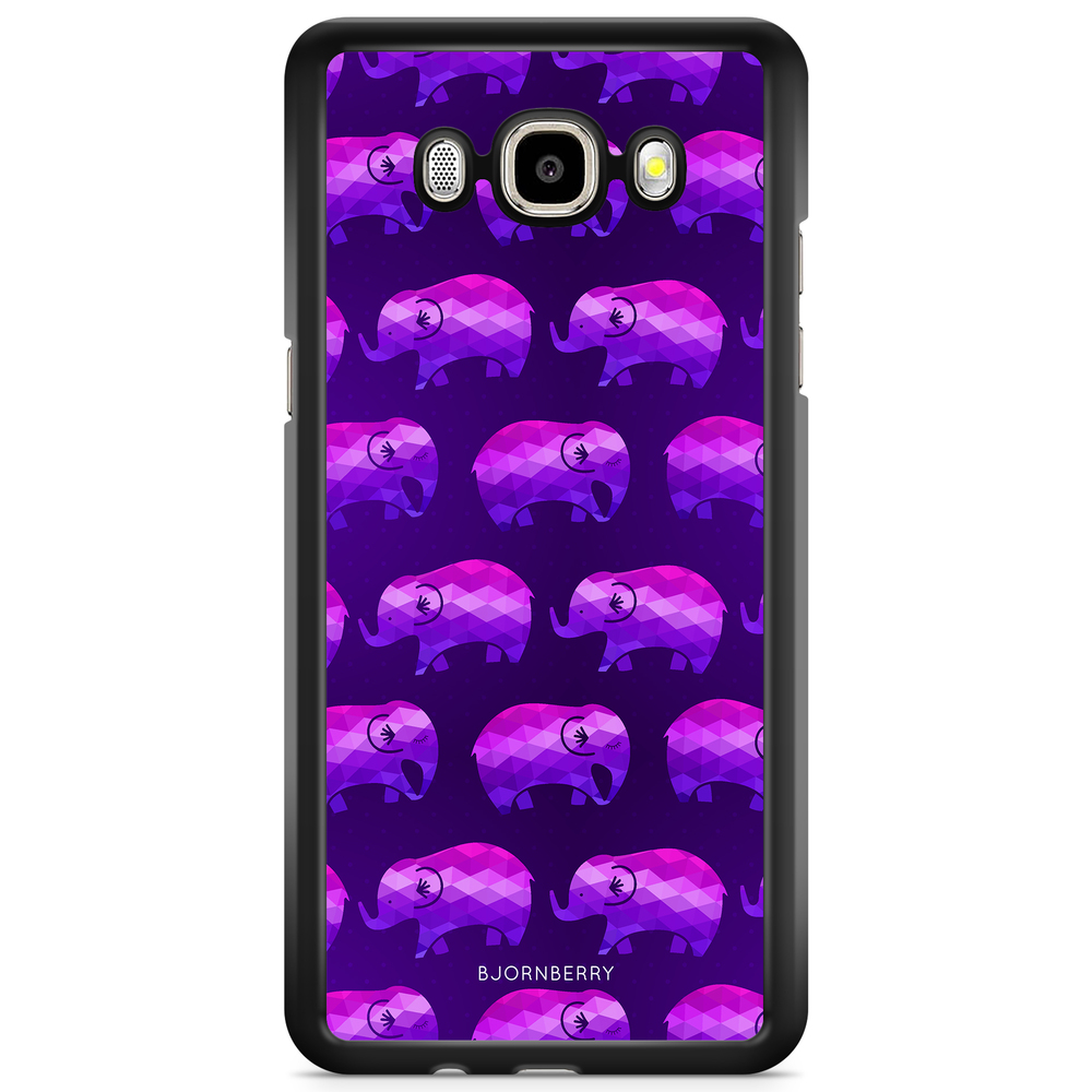 Samsung Galaxy J3 (2016) Case - Purple Elephant