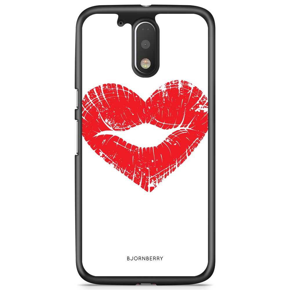 Moto G4/G4 Plus Case - Heart Lips