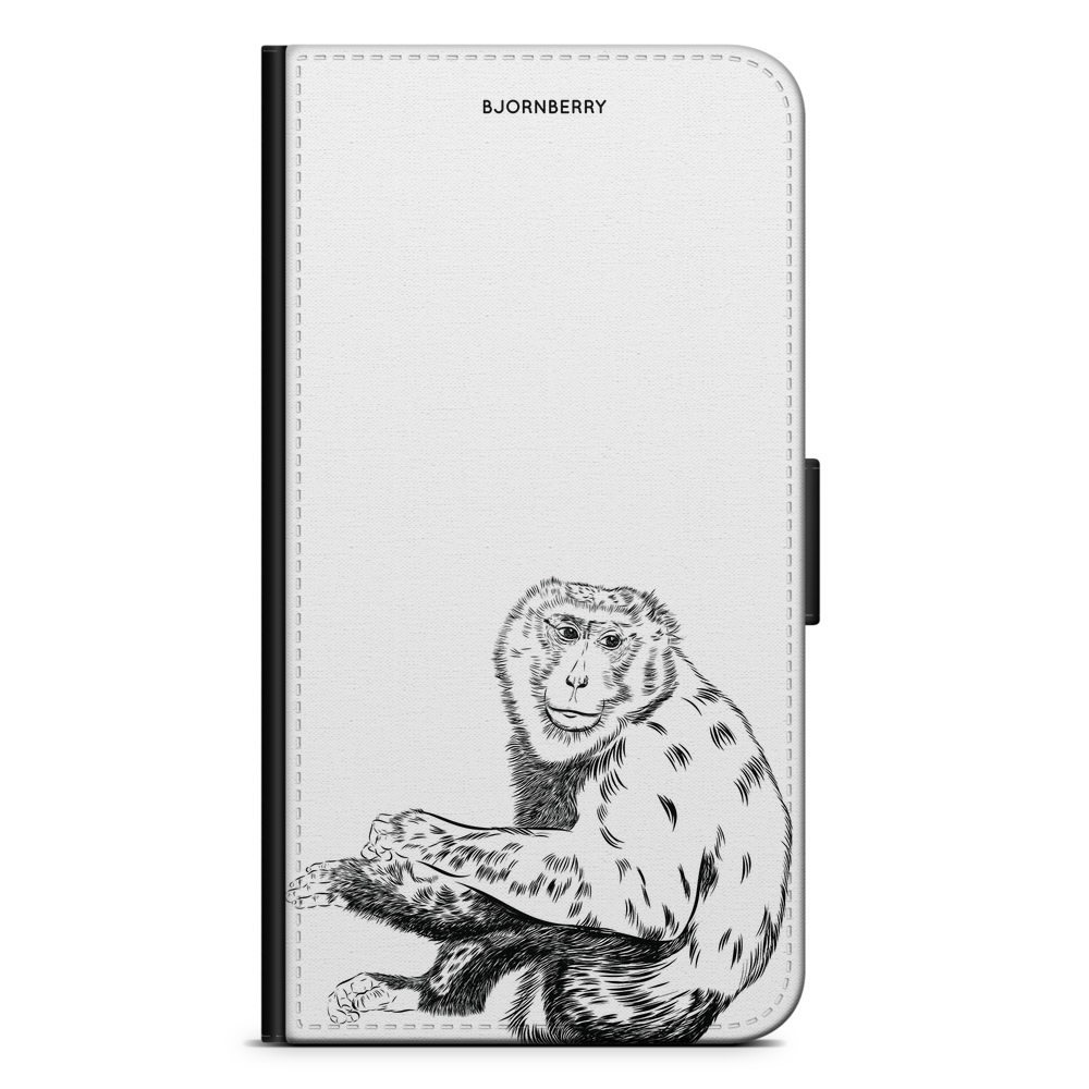Samsung Galaxy A6 (2018) Wallet Case - Calm Monkey