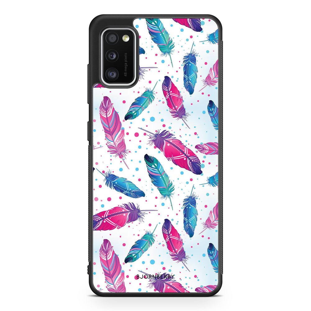 Samsung Galaxy A41 Case - Feathers
