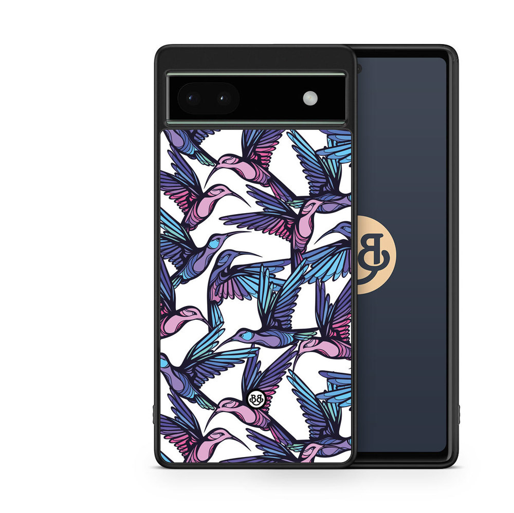 Google Pixel 6a Skal - Kolibrier