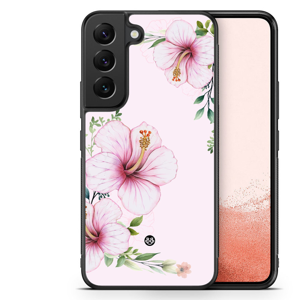 Samsung Galaxy S23 Plus 5G Case - WILD BLOOM - Soft Hibiscus