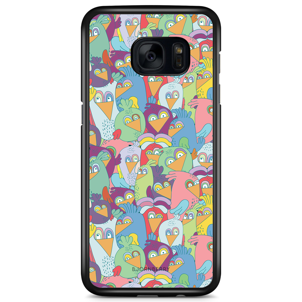 Samsung Galaxy S7 Edge Case - Cartoon Birds