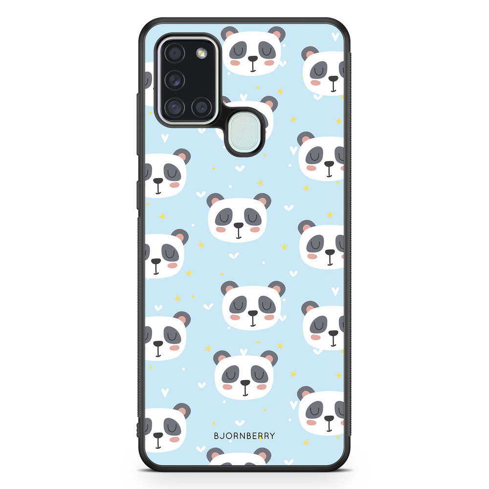 Samsung Galaxy A21s Case - Panda Pattern