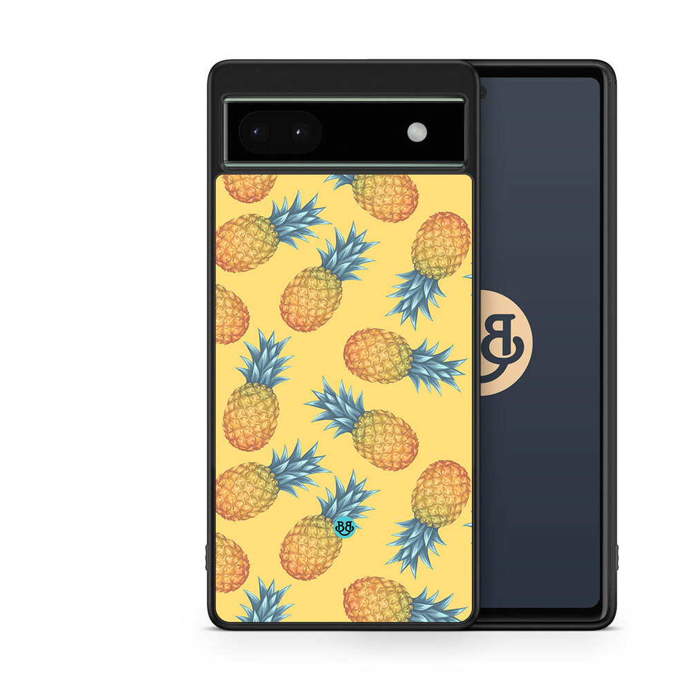 Google Pixel 6a Case - Pineapple