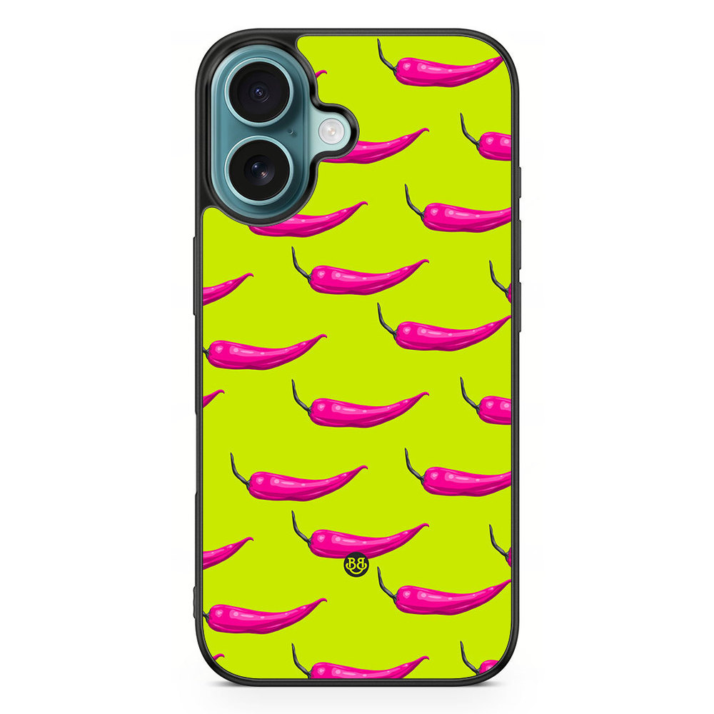 iPhone 16 Case - Chilli Pattern